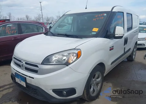 2018 Ram Promaster City Slt z USA, uszkodzony, nr VIN ZFBERFBB7J6K18709